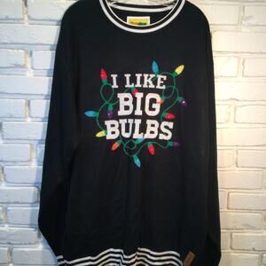 Ugly Christmas Sweater Light-up bulbs Themed 3XL